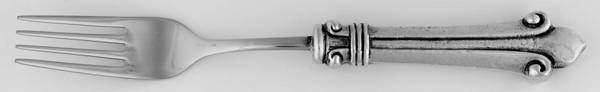 Giglio (Pewter) Individual Salad Fork
