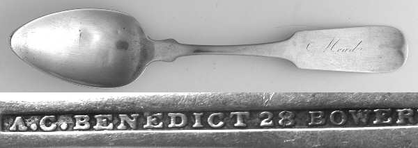 Coin Silver Flatware Teaspoon