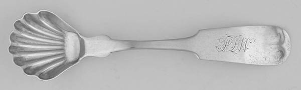 Coin Silver Flatware Master Salt Spoon