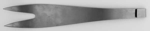 ABO9 (Stainless) Solid Salad Serving Fork