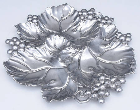 Aluminum Hollowware 12" Round Tray