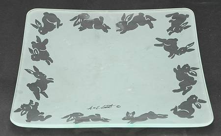 Aluminum Hollowware 10" Square Tray