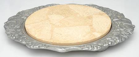 Aluminum Hollowware Cheese Board