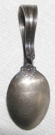 ALS16 (Sterling) Curved Handle Baby Spoon