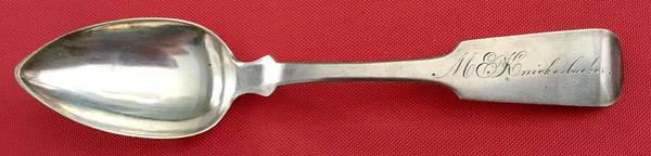 Coin Silver Flatware by A. A. Henderson