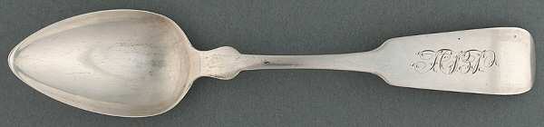 Coin Silver Flatware Dessert/Oval Soup Spoon