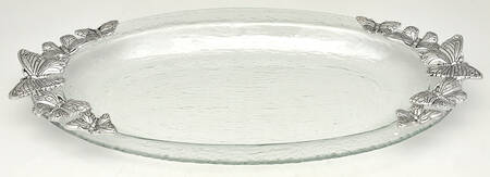 Butterfly (Aluminum, Serveware) 20" Oval Serving Platter