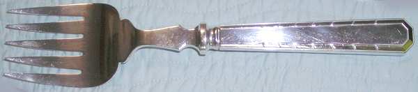 ATN8 (Silverplate) Medium Solid Cold Meat Serving Fork