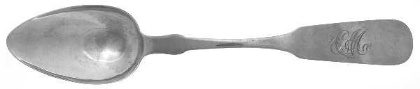 Coin Silver Flatware Tablespoon (Serving Spoon)