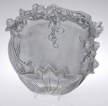 Orchid (Aluminum, Hollowware) 1 Piece Chip & Dip