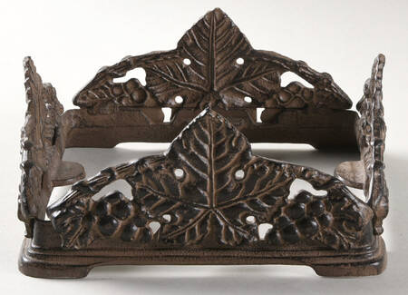 Grape Tuscan (Metal, Hollowware) Metal Stand for Medium Ceramic Canister