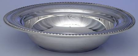S235 (Sterling, Hollowware) 9" Pierced Round Vegetable Bowl