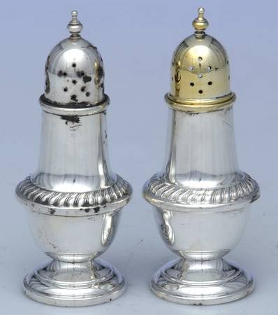 S235 (Sterling, Hollowware) Salt and Pepper Set