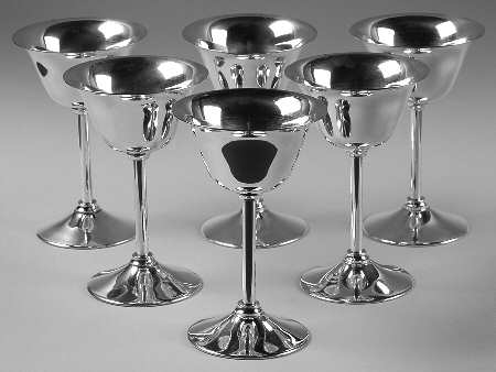 3994 (Silverplate, Hollowware) Liquor Cocktail (Set of 6)