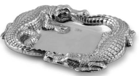 Alligator (Aluminum, Hollowware) Catch All Tray