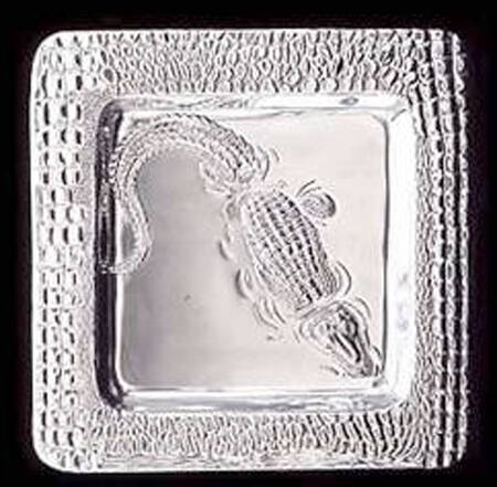 Alligator (Aluminum, Hollowware) 12" Square Tray