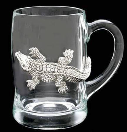 Alligator (Aluminum, Hollowware) Crystal Beer Mug