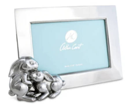 Baby (Aluminum, Hollowware) Frame-Holds 4" X 6"
