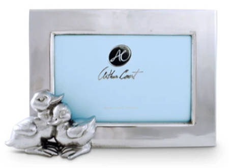 Baby (Aluminum, Hollowware) Frame-Holds 4" X 6"