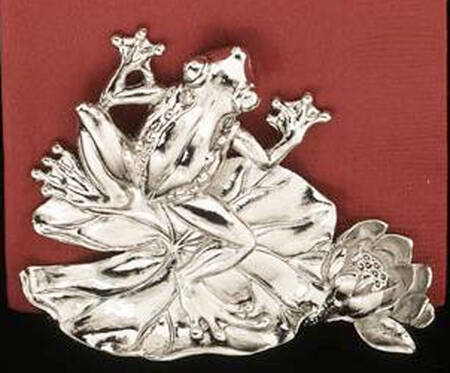 Frog (Aluminum, Hollowware) Napkin Holder