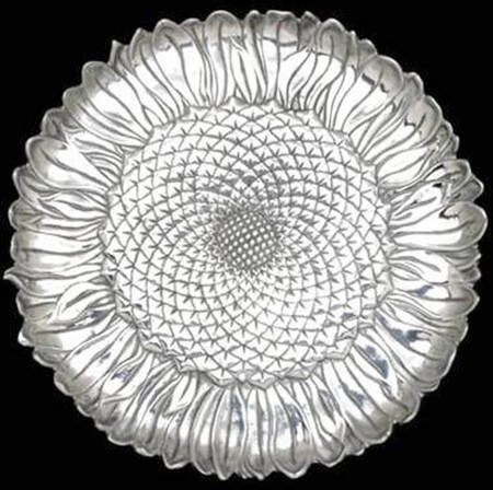 Sunflower (Aluminum, Hollowware) 14" Round Tray