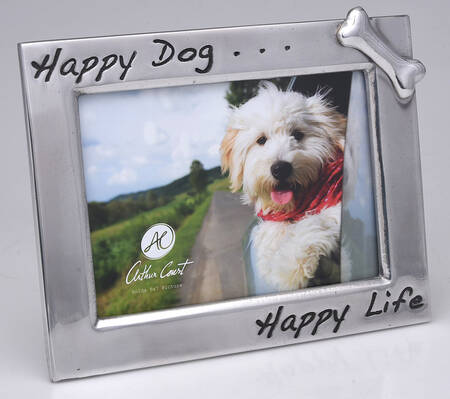 Pet (Metal, Hollowware) Frame-Holds 5" X 7"