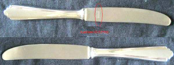 AUE17 (Silverplate) Modern Hollow Knife
