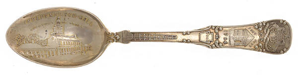 States & Cities Souvenir Spoons(Sterling) Pennsylvania Teaspoon