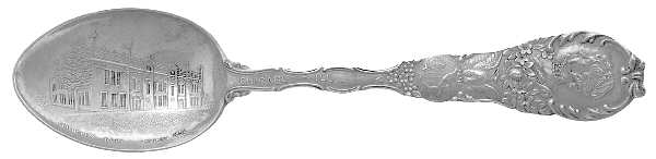 States & Cities Souvenir Spoons(Sterling) World's Fair Teaspoon