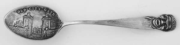 States & Cities Souvenir Spoons(Sterling) Florida Demitasse Spoon