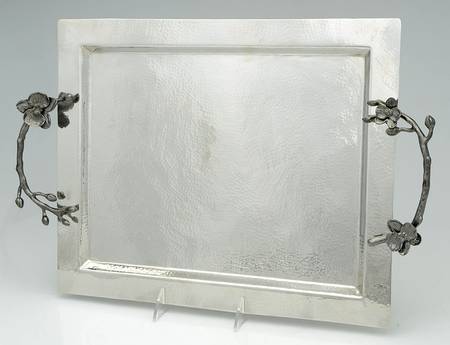 Black Orchid (Giftware) 18" Rectangular Tray