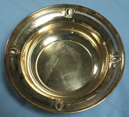 186 (Sterling, Hollowware) 7" Sterling Bon Bon Bowl