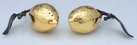 Lemonwood (Metal, Hollowware) Salt and Pepper Set