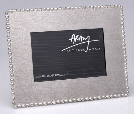 Molten (Stainless, Hollowware) Frame-Holds 4" X 6" by Michael Aram