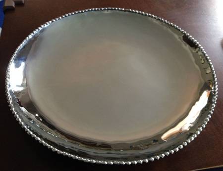 Molten (Stainless, Hollowware) 15" Round Platter
