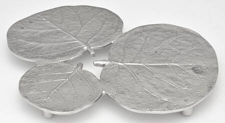 Botanical Leaf (Nickelplate, Hollowware) Trivet