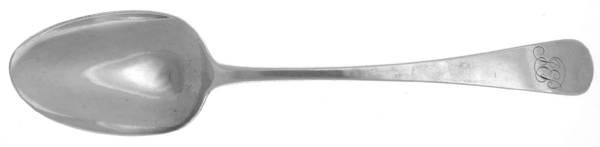 AGB1 (Sterling) Monogram Tablespoon (Serving Spoon) by Alice & George Burrows