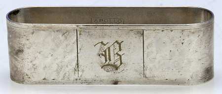 3594 (Silverplate, Hollowware) Oblong Napkin Ring