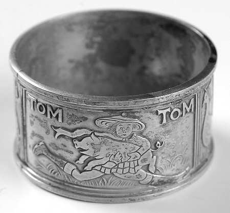 ALS19 (Sterling, Hollowware) Sterling Napkin Ring
