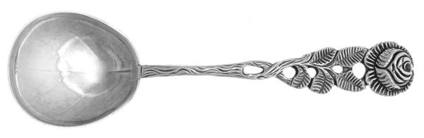 100-1 (Silverplate) Large Short Handle Chocolate Spoon