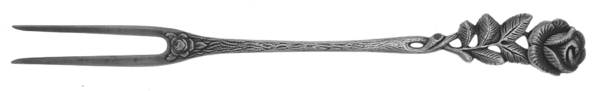 100-1 (Silverplate) Short Handle Pickle/Olive Fork