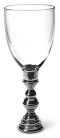 Giovanna (Pewter, Hollowware) Hurricane Lamp & Globe