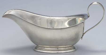 S118 (Sterling, Hollowware) Gravy Boat No Underplate