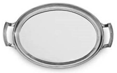 Roma (Pewter, Hollowware) 17" Oval Tray