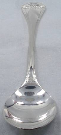 AUE25 (Silverplate) Solid Gravy Ladle