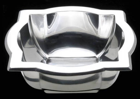Quattro (Aluminum, Hollowware) 6" Square Bowl