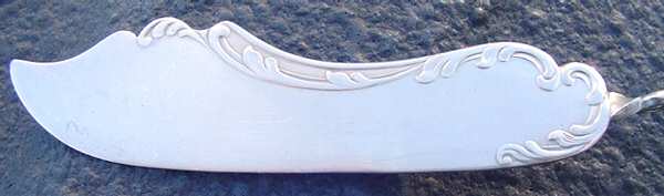 AKL7 (Silverplate) Flat Handle Master Butter Knife