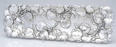 Apple (Aluminum, Hollowware) 19" Oblong Tray
