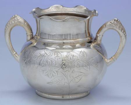 ACL6 (Silverplate, Hollowware) Sugar Bowl No Lid