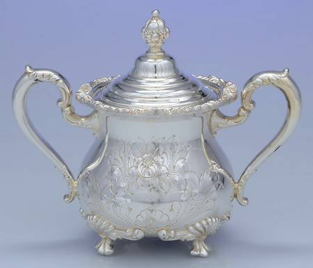 2045 (Silverplate, Hollowware) Sugar Bowl & Lid